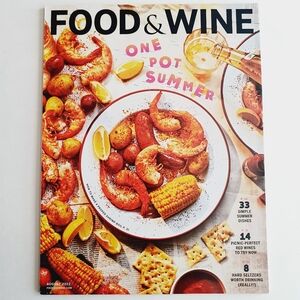 Food & Wine Magazine August, 2022 One Pot Summer 33 Simple Dishes.